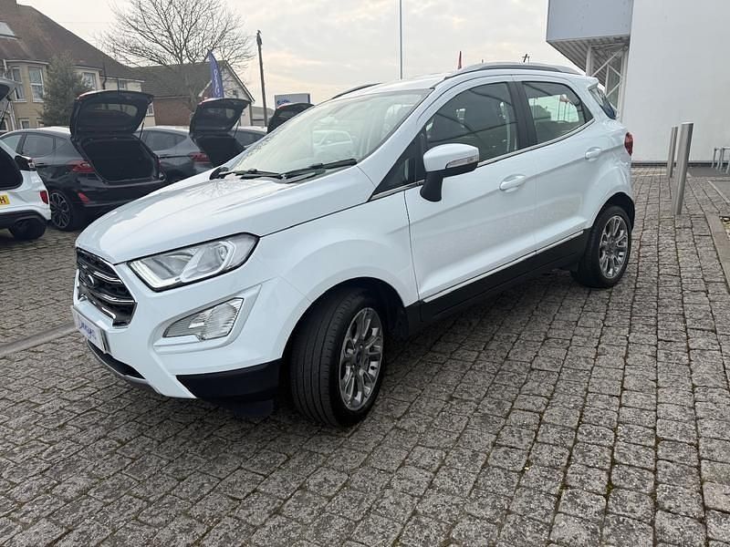 Used Ford Ecosport Titanium 125 HP (91 kW) 2019 White SUV
