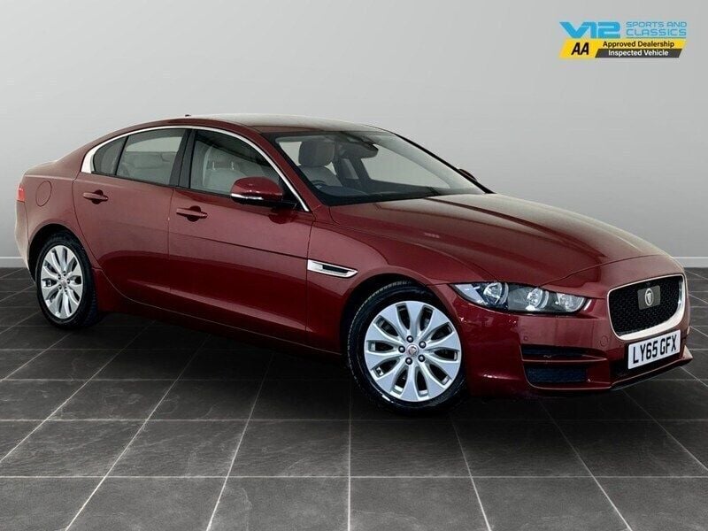 Red Used 2016 Jaguar XE SE Sedan | £6,695 (Super price) - Image 1/2