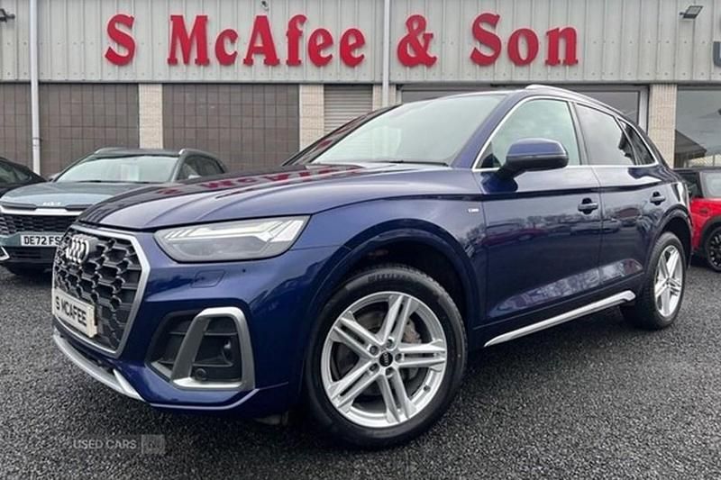 Used Audi Q5 S-Line 2023 Blue SUV