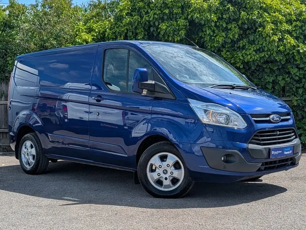 Used Ford Transit Custom Limited 123 HP (90 kW) 2016 Blue Van