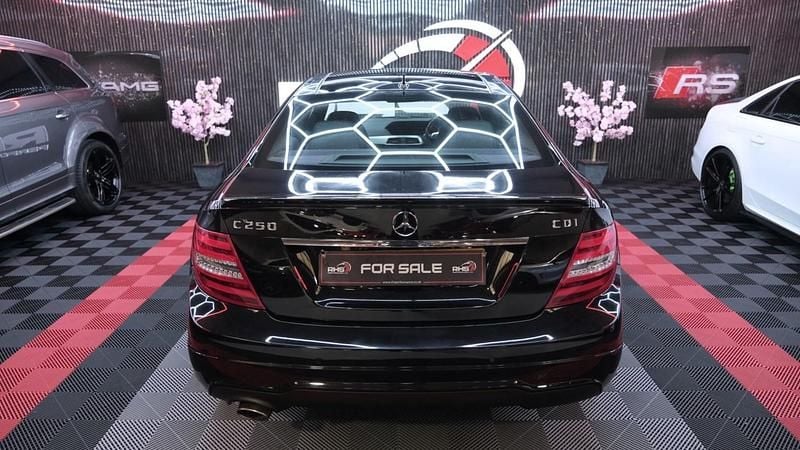 Used Mercedes C250 Sport Edition 204 HP (150 kW) 2014 Black Coupe