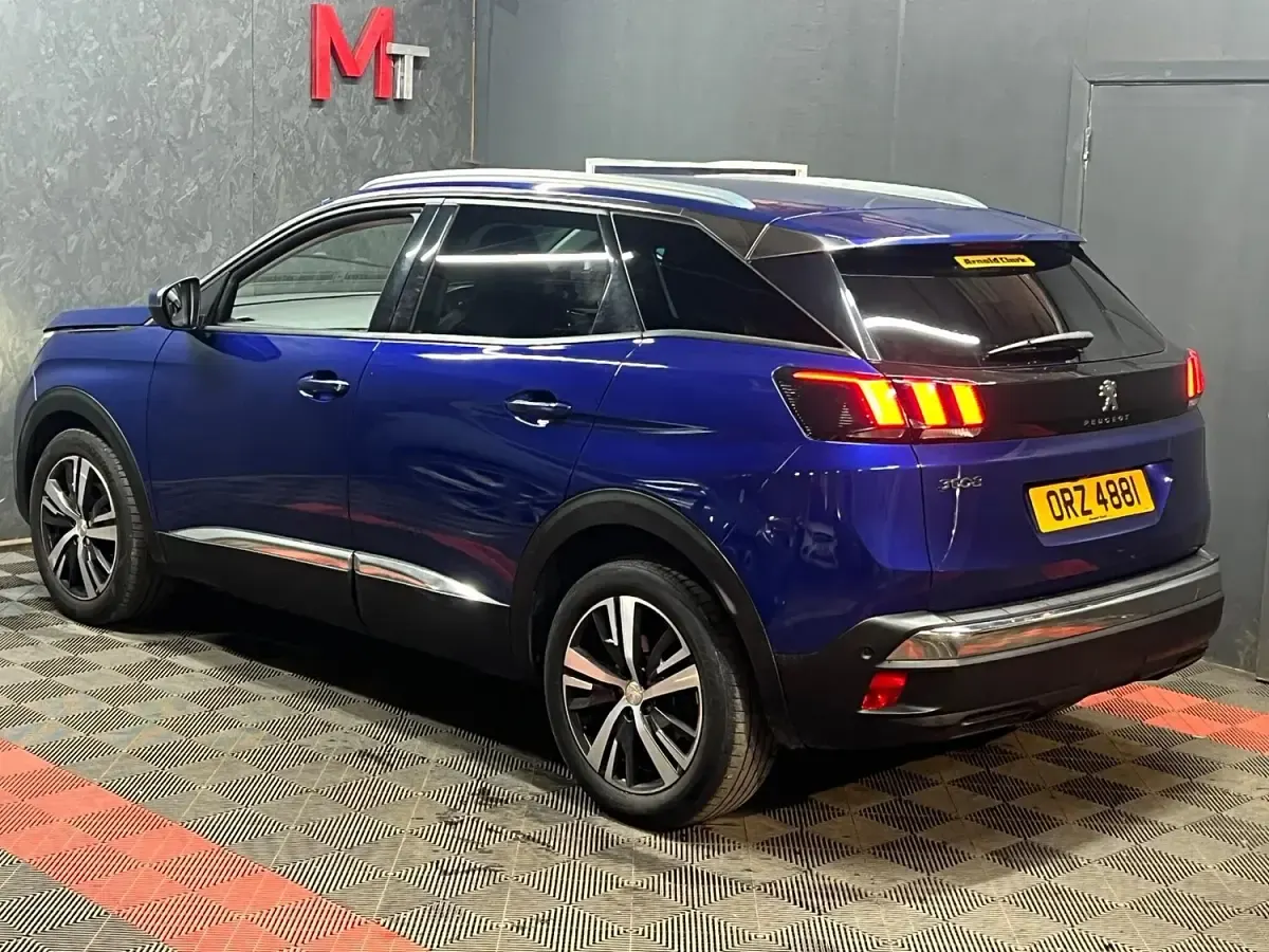 Used Peugeot 3008 Allure 130 HP (95 kW) 2018 Blue SUV