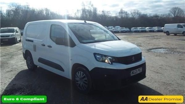White Used 2021 Peugeot Partner S MPV | £13,799 - Image 1/1