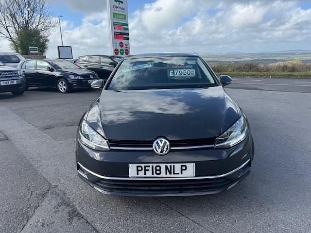 Used VW Golf VII SE 125 HP (91 kW) 2018 Grey Hatchback