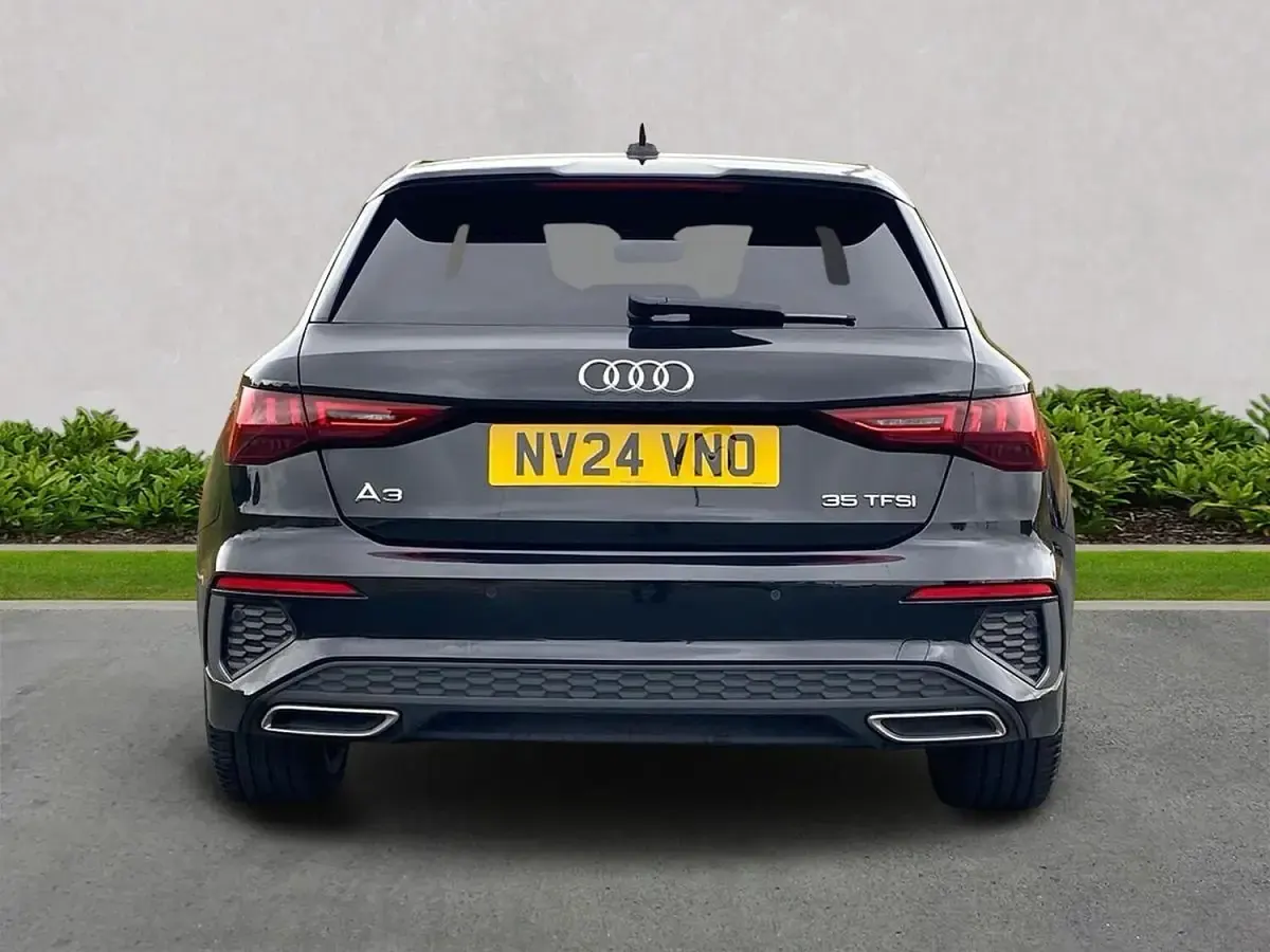Used Audi A3 Sportback S-Line 150 HP (110 kW) 2024 Black Hatchback