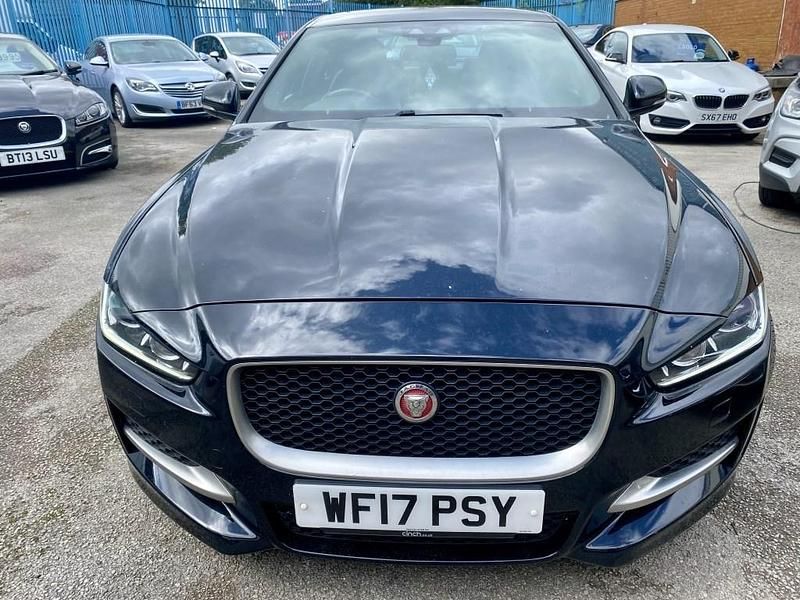 Used Jaguar XE R-Sport 180 HP (132 kW) 2017 Black Sedan