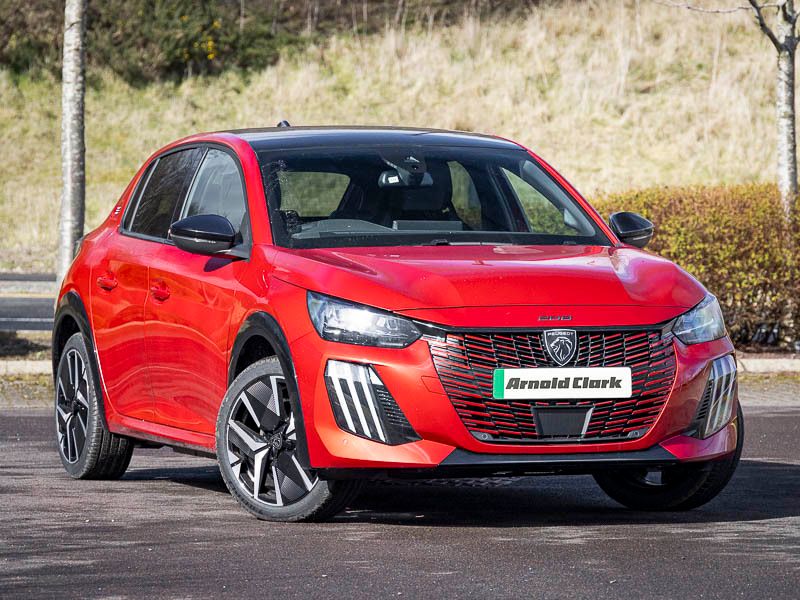 Red New 2025 Peugeot e-208 GTi Hatchback | £21,998 (Fair price) - Image 1/4