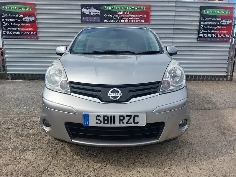 Used Nissan Note N-TEC 2011 Silver Hatchback