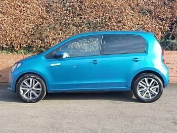 Used Seat Mii Electric 61 kW (83 HP) 2021 Blue Hatchback