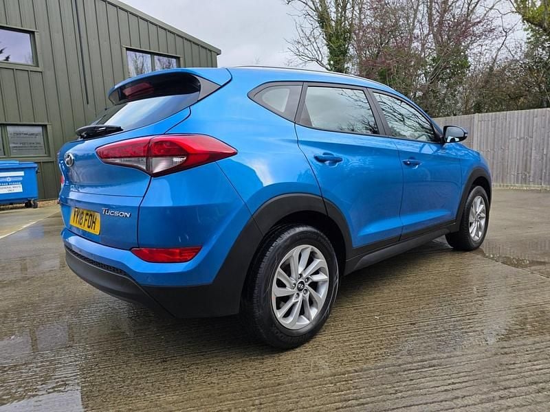 Used Hyundai Tucson SE 132 HP (97 kW) 2018 Blue SUV