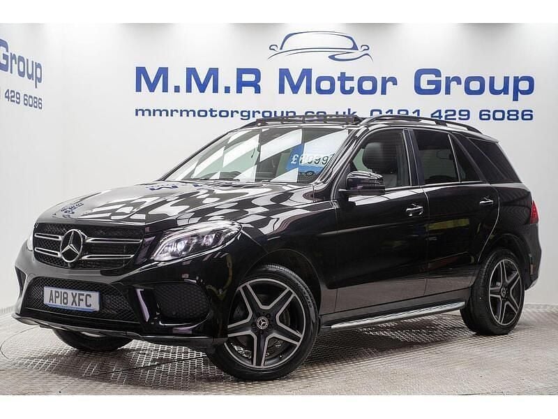 Used Mercedes GLE350 AMG 2018 Black Estate