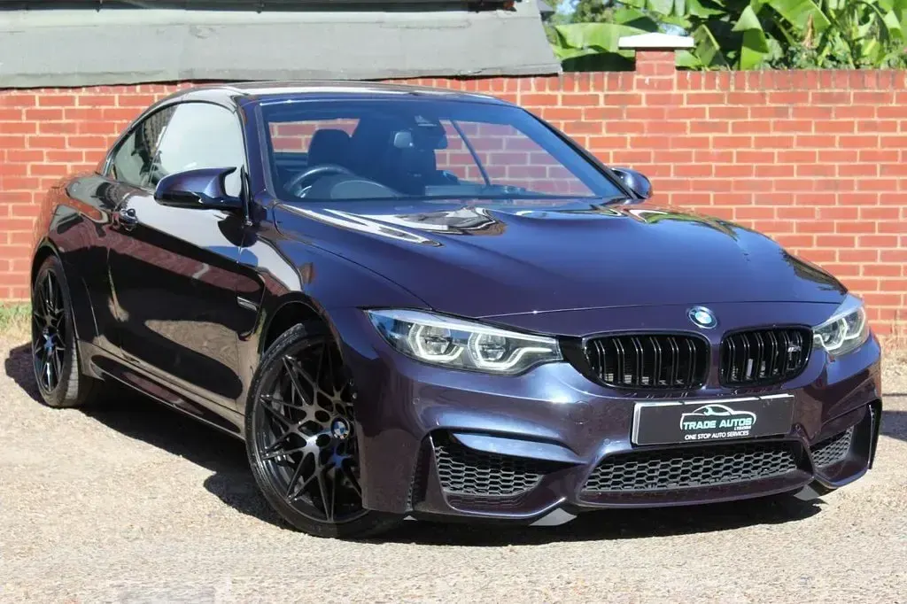 Used BMW M4 Cabriolet Competition Edition 450 HP (330 kW) 2019 Blue Cabriolet