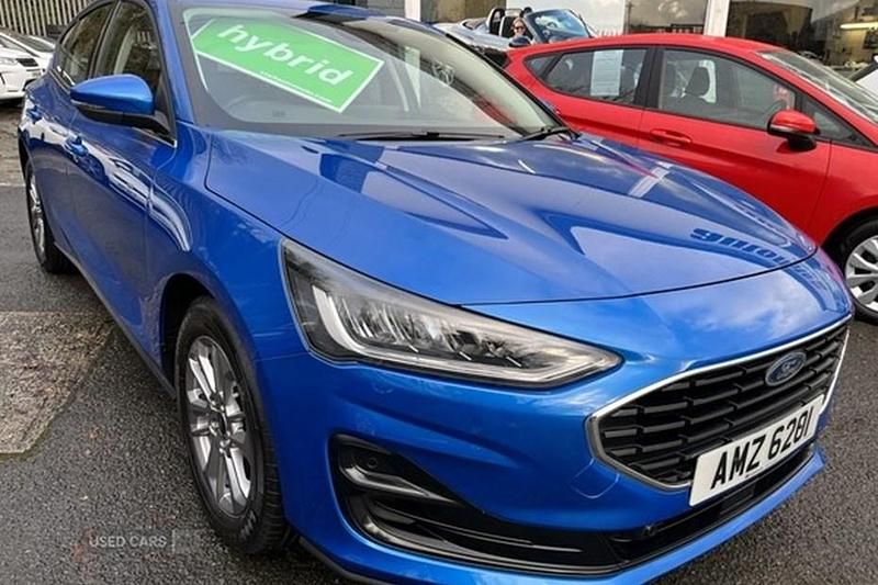Used Ford Focus Titanium 125 HP (91 kW) 2023 Blue Hatchback