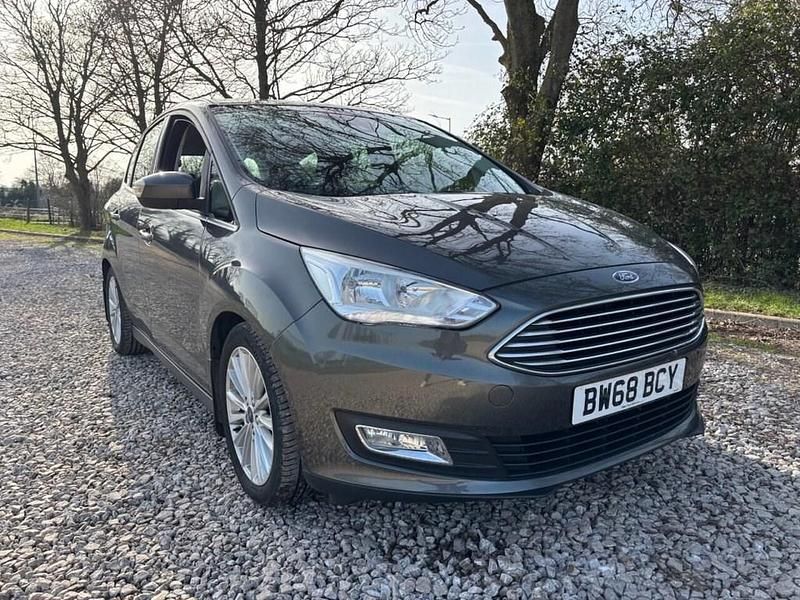 Used Ford C-MAX Titanium 120 HP (88 kW) 2018 Grey MPV