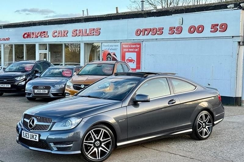 Used Mercedes C180 AMG 2013 Grey Coupe