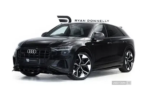 Used Audi Q8 S-Line 286 HP (210 kW) 2019 Black SUV