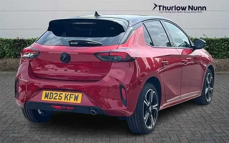 Used Vauxhall Corsa Ultimate 101 HP (74 kW) 2025 Red Hatchback