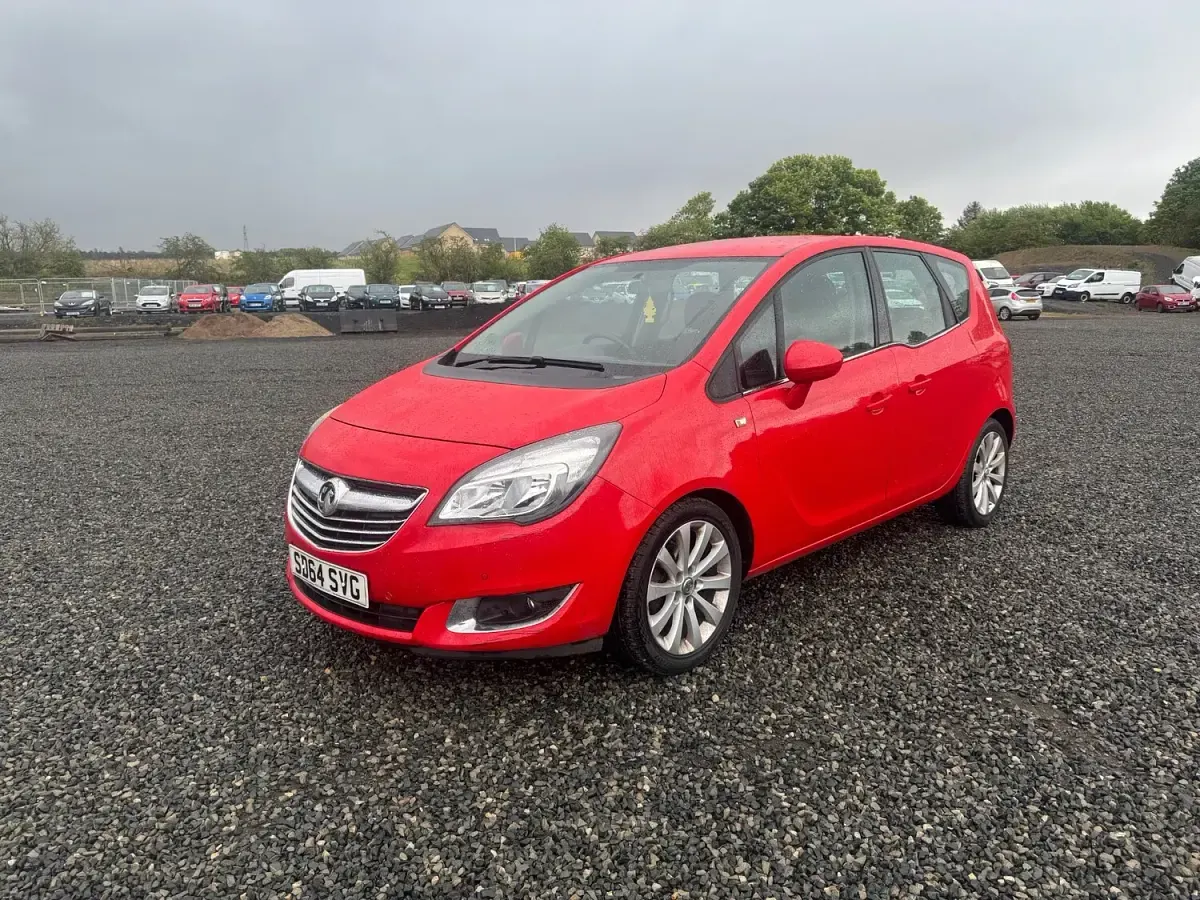 Used Vauxhall Meriva 2014 Red MPV