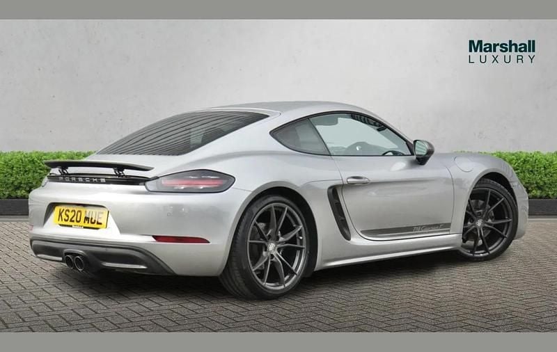Used Porsche Cayman 296 HP (217 kW) 2020 Silver Coupe