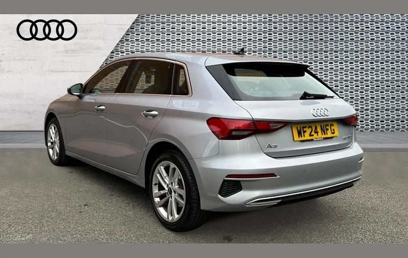 Used Audi A3 Sport 147 HP (108 kW) 2024 Silver Hatchback