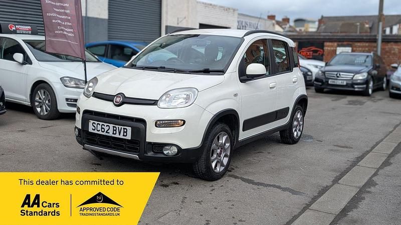 Used Fiat Panda 4x4 S 2012 White Hatchback