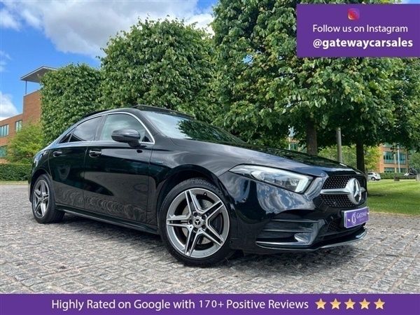 Black Used 2021 Mercedes A250 AMG line Sedan | £21,594 (Expensive) - Image 1/1