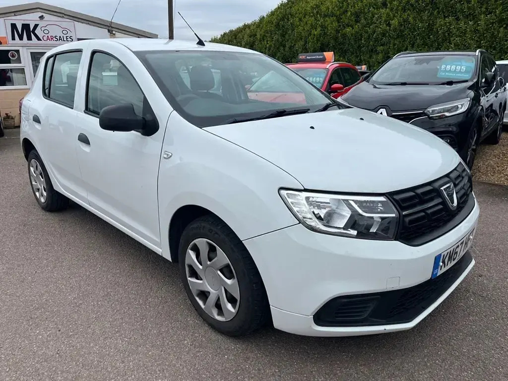 Begagnad Dacia Sandero Ambiance 75 HK (55 kW) 2017 Vit Halvkombi