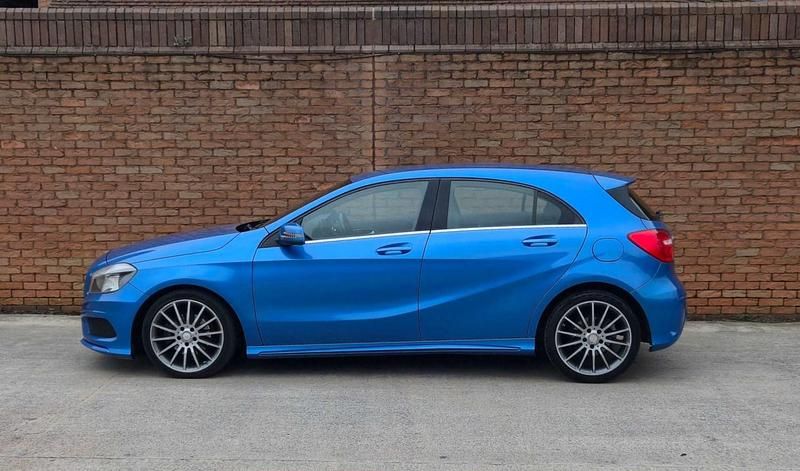 Used Mercedes A180 AMG 2015 Blue Hatchback