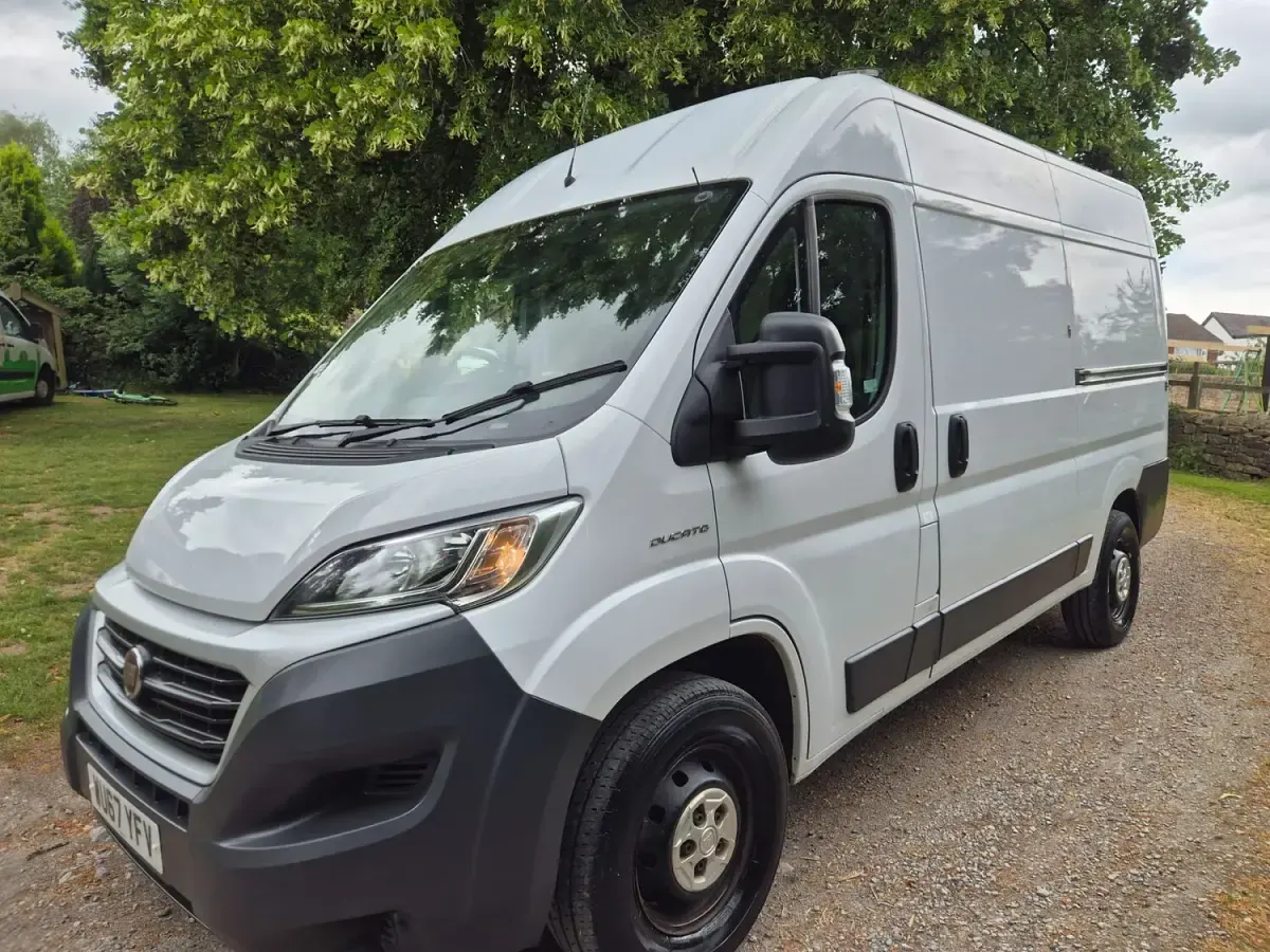Used Fiat Ducato 115 HP (84 kW) 2017 White Van