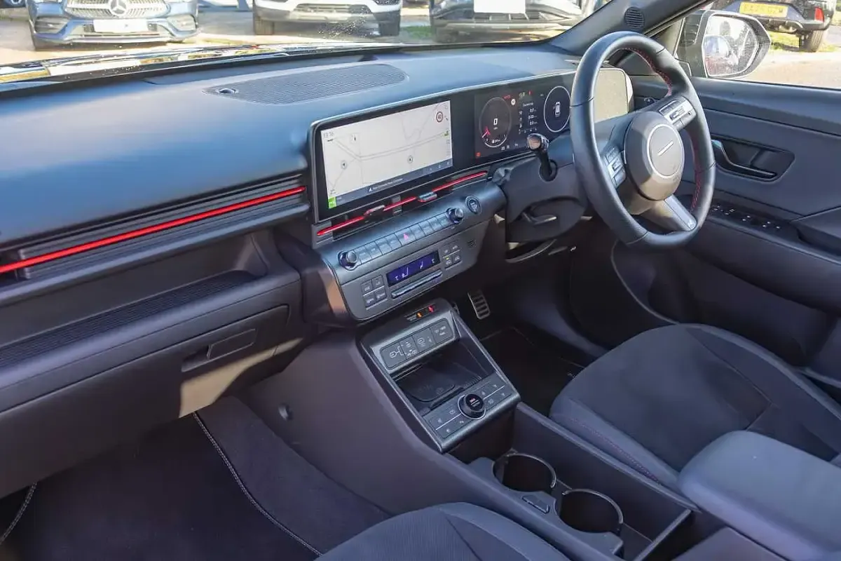 Used Hyundai Kona N Line 136 HP (100 kW) 2025 Black SUV