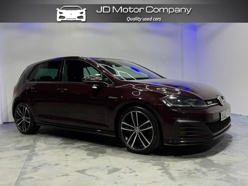 Used VW Golf VII GTD 184 HP (135 kW) 2017 Black Hatchback