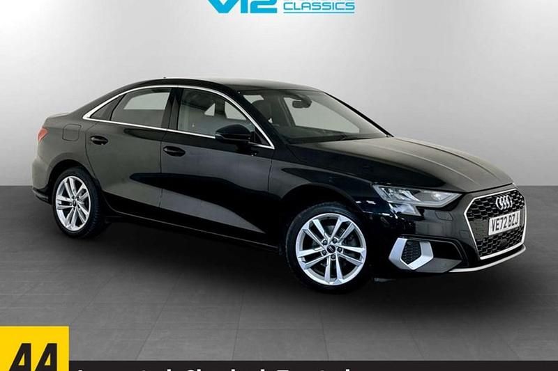 Used Audi A3 Sport 150 HP (110 kW) 2022 Black Sedan