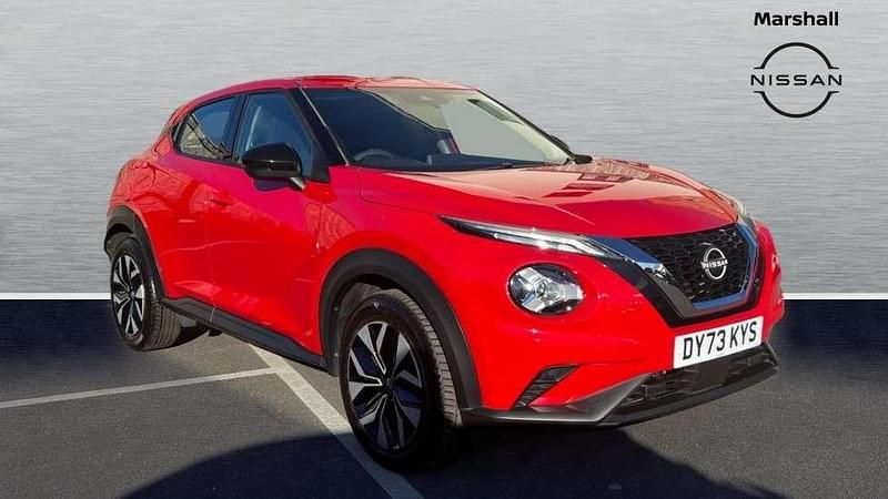Red Used 2023 Nissan Juke Acenta SUV | £15,835 (Fair price) - Image 1/4