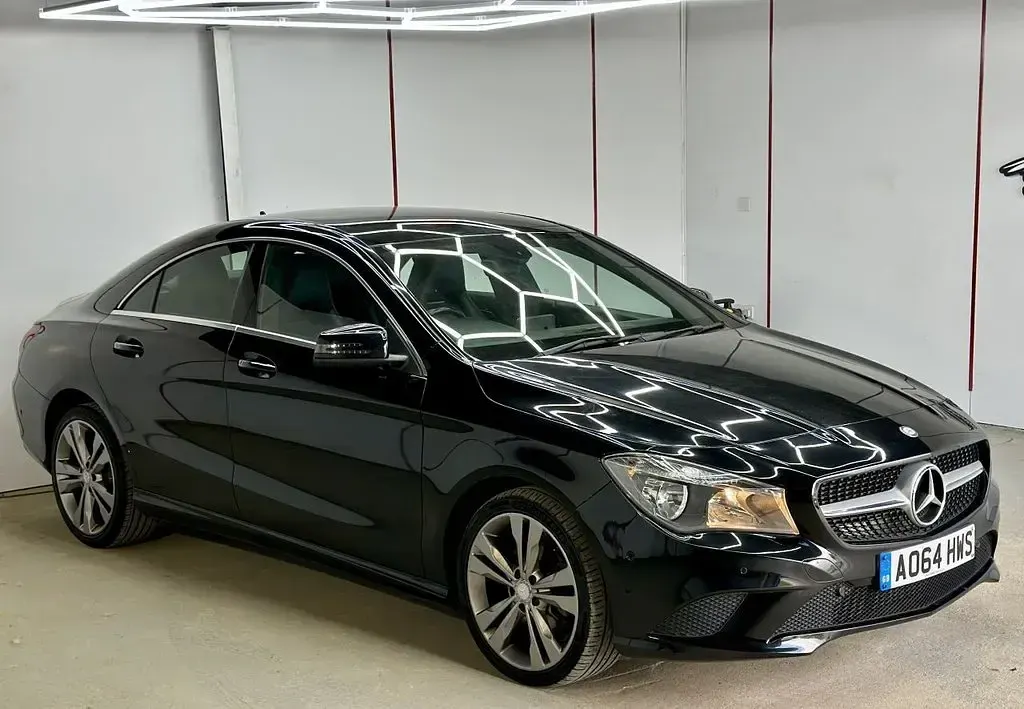 Used Mercedes CLA220 177 HP (130 kW) 2014 Black Sedan