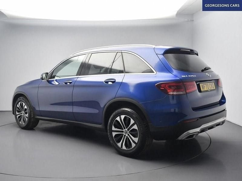 Used Mercedes GLC220 194 HP (142 kW) 2020 Blue Estate