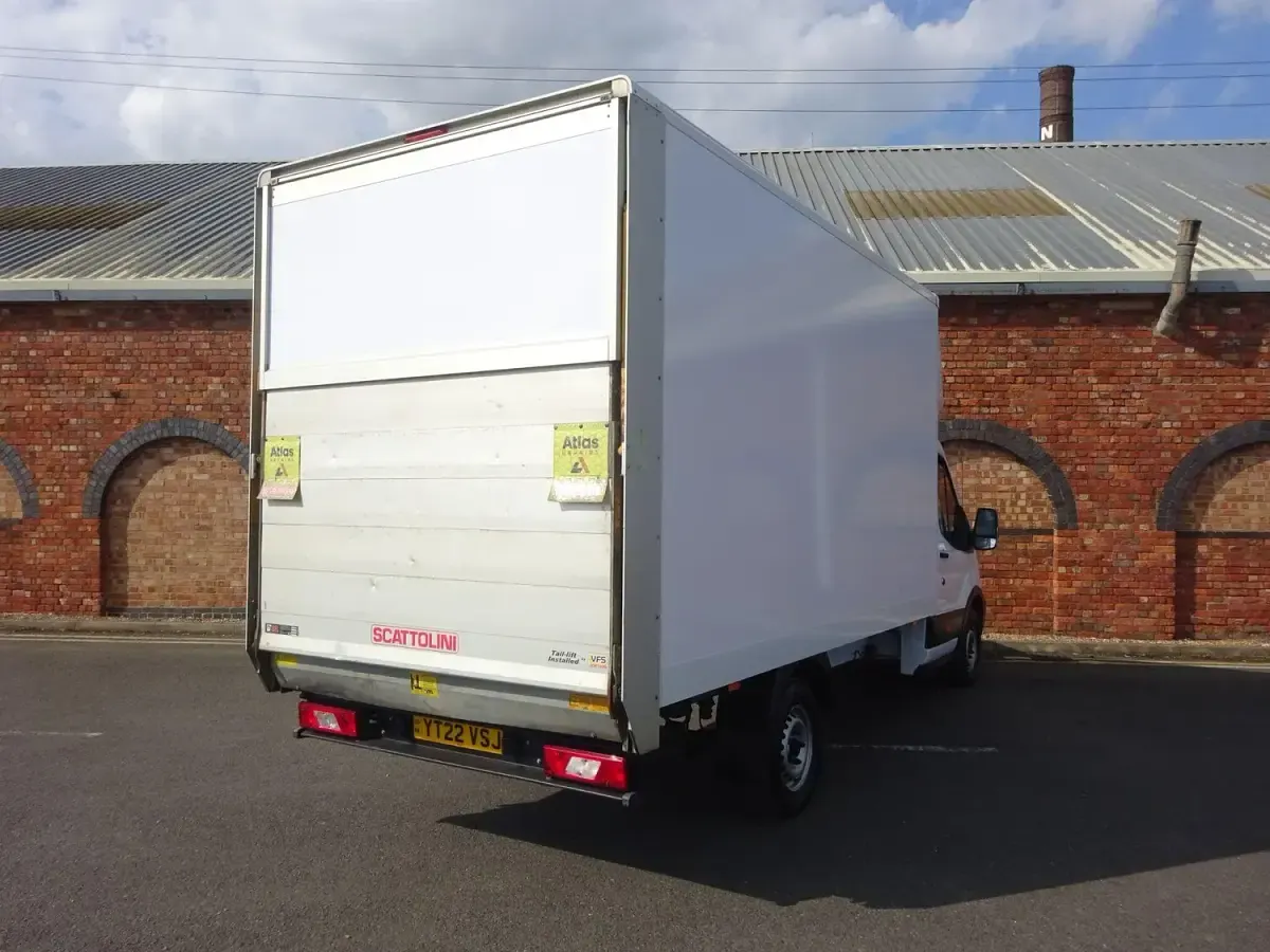 Used Ford Transit S 130 HP (95 kW) 2022 White Cabriolet