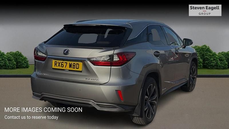 Used Lexus RX450h Luxury Line 2017 Silver SUV