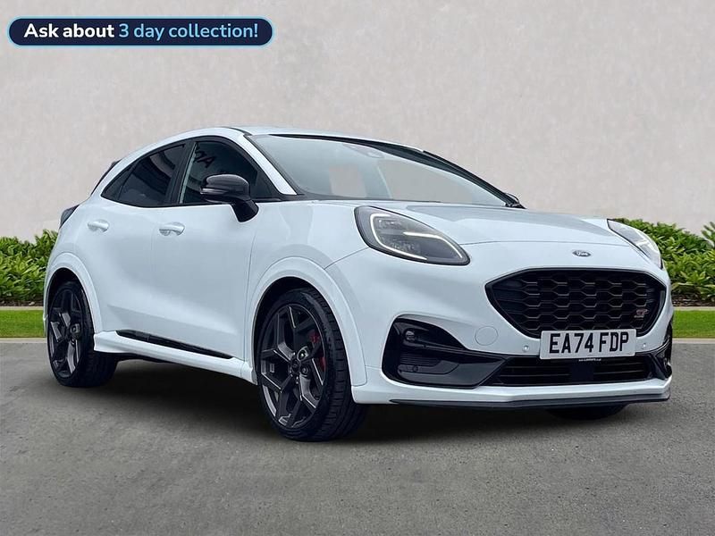 White Used 2024 Ford Puma ST Hatchback | £22,599 (Expensive) - Image 1/4