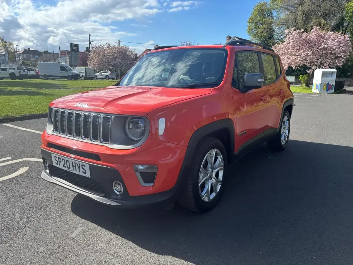 Used Jeep Renegade Limited 180 HP (132 kW) 2020 Orange SUV