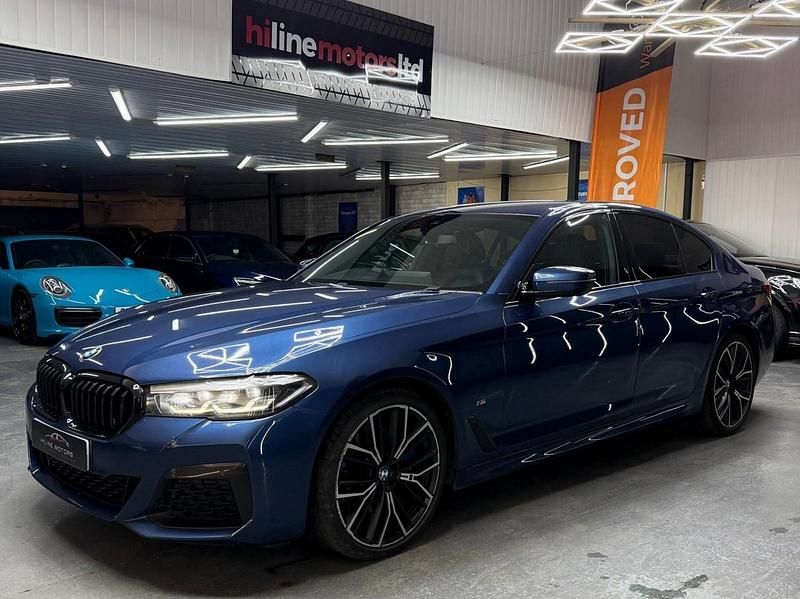 Used BMW 530 M Sport 2021 Blue Sedan