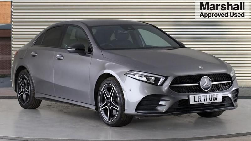 Used Mercedes A250 AMG Line Premium 218 HP (160 kW) 2021 Grey Sedan