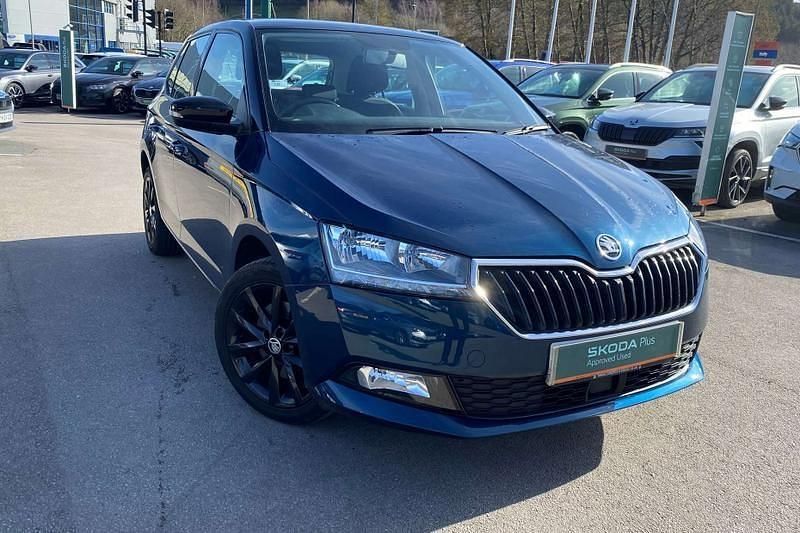 Used Skoda Fabia Colour Edition 70 HP (51 kW) 2021 Blue Hatchback