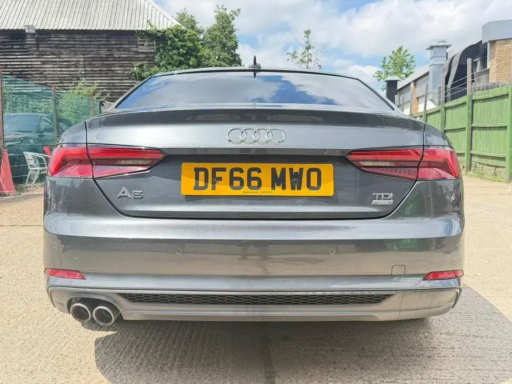 Used Audi A5 S-Line 190 HP (139 kW) 2016 Grey Coupe