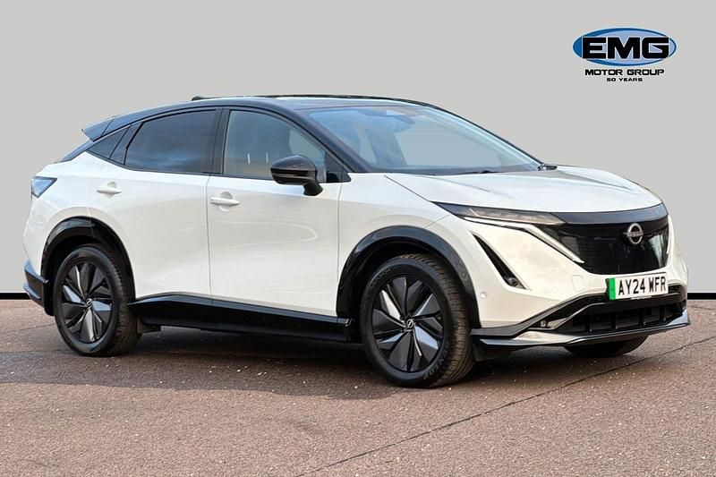 Used Nissan Ariya Evolve 225 kW (306 HP) 2024 White/black SUV