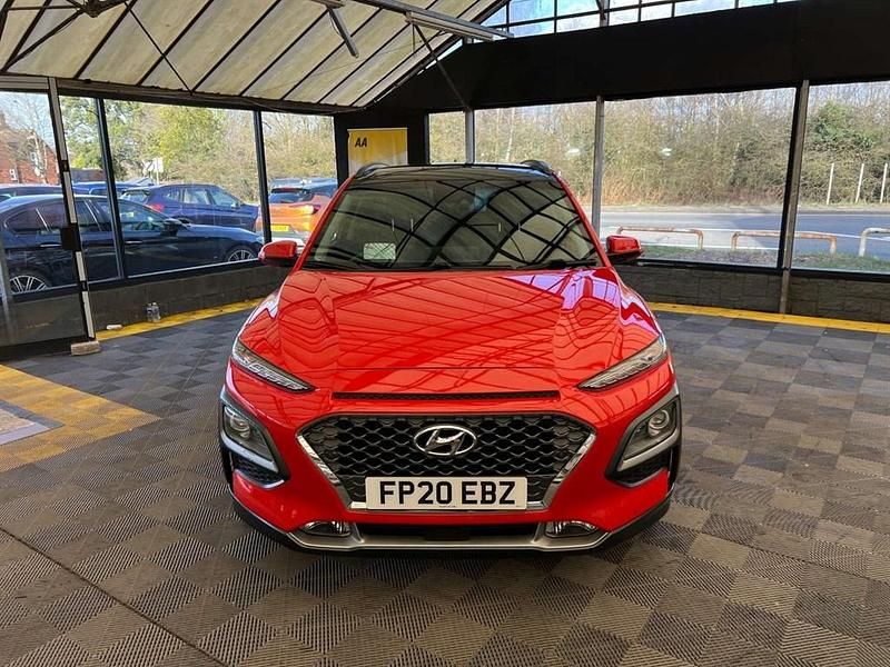 Used Hyundai Kona Premium SE 177 HP (130 kW) 2020 Orange SUV