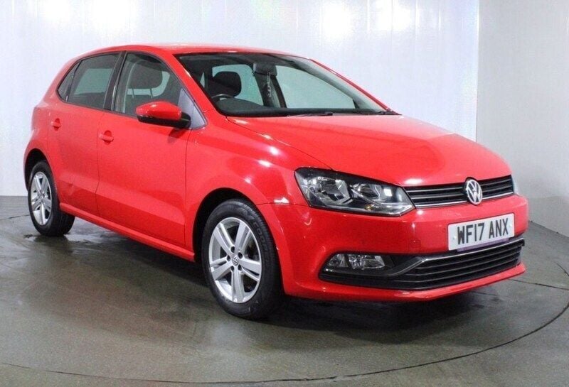 Red Used 2017 VW Polo Match Hatchback | £8,000 (Good price) - Image 1/3