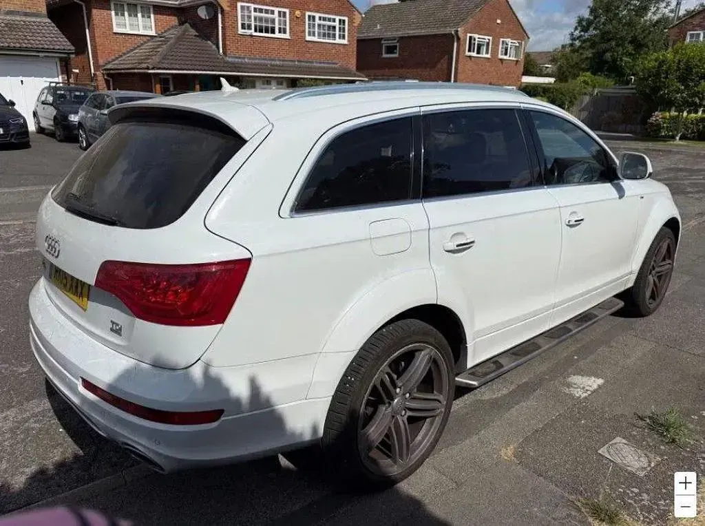 Used Audi Q7 S-Line 245 HP (180 kW) 2015 White SUV