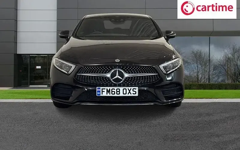 Used Mercedes CLS350 AMG line 286 HP (210 kW) 2018 Black Coupe