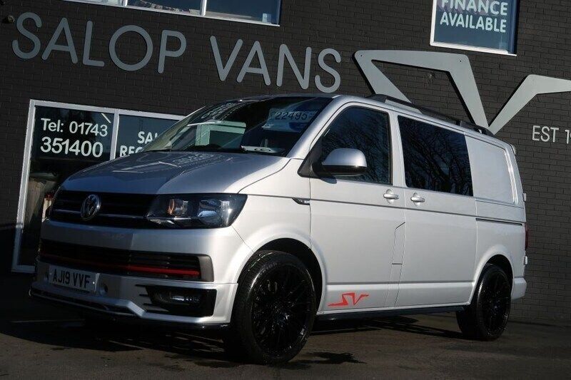 Silver Used 2019 VW T6.1 Highline Van | £22,495 (Super price) - Image 1/4