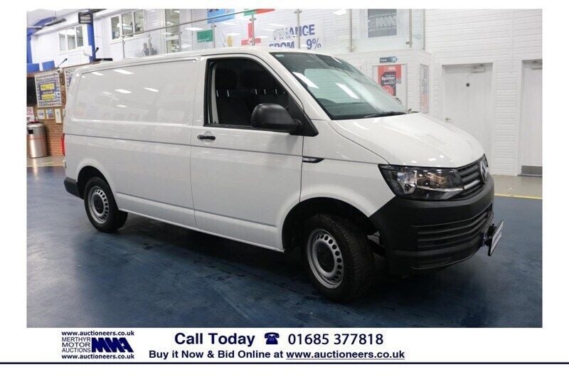 White Used 2017 VW T6 Startline Van | £10,920 (Fair price) - Image 1/4